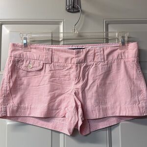 American Eagle Outfitters favorite Orange and White Striped shorts